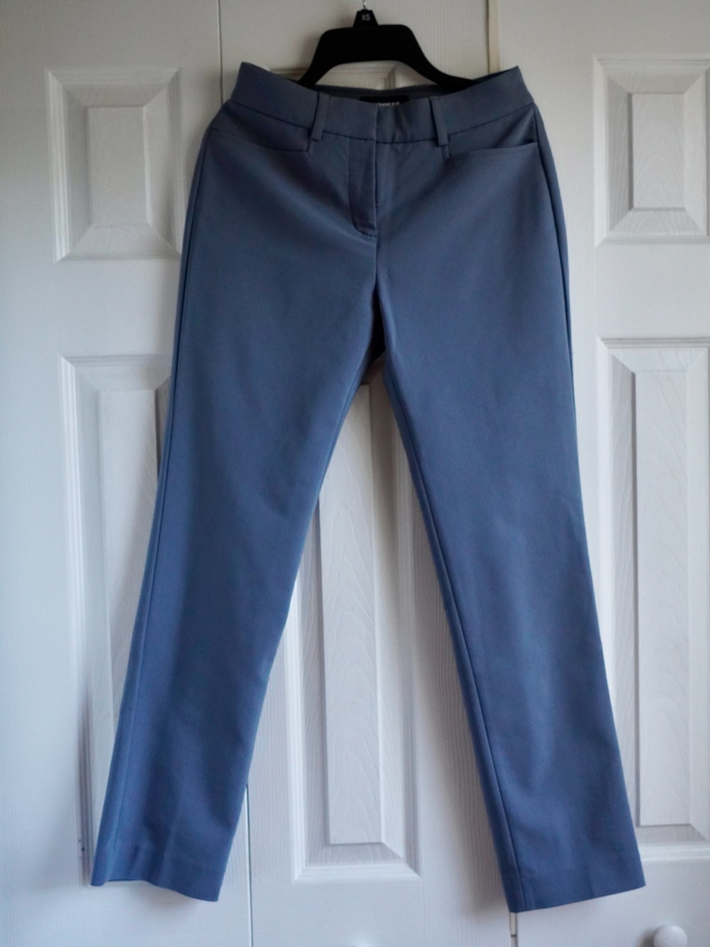Express Straight-Leg Dress Jeans - Slate Blue size 00S